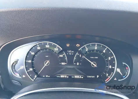 2017 BMW 530I из США, поврежденный, VIN WBAJA5C36HG897488